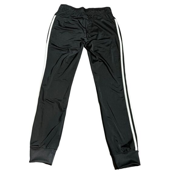 ADIDAS Mens Classic 3 Stripe Banded Bottom Joggers Track Pants Trefoil Hip Logo - Picture 2 of 7